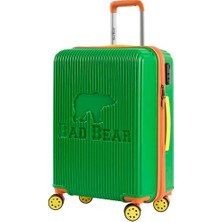 Bad Bear Logo Suıtcase Yeşil