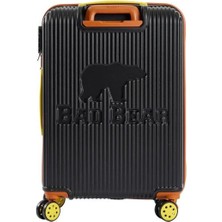 Bad Bear Logo Suıtcase Siyah