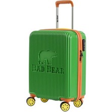 Bad Bear Logo Suıtcase Yeşil