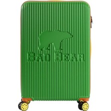 Bad Bear Logo Suıtcase Yeşil