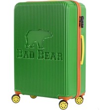 Bad Bear Logo Suıtcase Yeşil