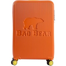 Bad Bear Logo Suıtcase Turuncu