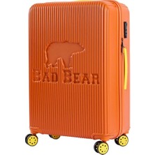 Bad Bear Logo Suıtcase Turuncu