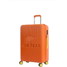 Bad Bear Logo Suıtcase Turuncu