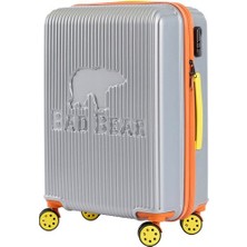 Bad Bear Logo Suıtcase Gri