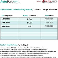 Alpha Auto Part Mercedes E Class M111, W124, C Class W202 Için Buji Kablo Kapağı