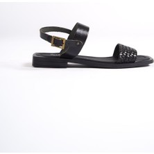 Hera Shoes Kadın Deri Günlük Sandalet HS160Y35AD