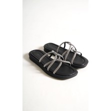 Hera Shoes Kadın Taşlı Terlik HS025Y03A