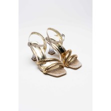Hera Shoes Kadın Topuklu Sandalet HS125Y10D