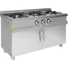 CSA Karacasan  Doğalgazlı 3 Lü Dolaplı Ocak