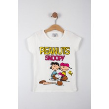 Trendimizbir Peanuts Baskılı Kız Çocuk Taytlı Alt Üst Takım