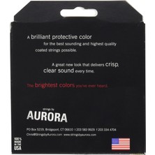 Aurora 9-42 Turuncu Elektro Gitar Teli