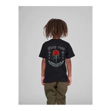 Blacktree Çocuk Baskılı T-Shirt Siyah