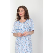 Seva Anne Geceliği Kısakol Battal Rahat Kalıp Gecelik