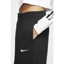 Nike Sportswear Esst. Collection Normal Belli Bol Kesim Siyah Kadın Eşofman Altı