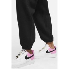 Nike Sportswear Esst. Collection Normal Belli Bol Kesim Siyah Kadın Eşofman Altı