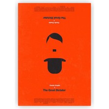 The Great Dictator Ahşap Poster 20X29 cm