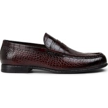 Deery Deri Bordo Erkek Makosen - 01510MBRDC03
