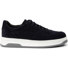 Deery Süet Lacivert Erkek Sneaker Ayakkabı - 01965MLCVE03