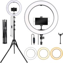 Rayteng 10" Halka Led 210 cm Tripodlu