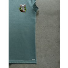 Dgk Collection Kız Çocuk  Elbise  Baskılı %100 Cotton 2 Iplik