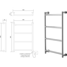 Rastaş Elektrikli 560/900 Krom Havlupan