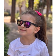 Polo Exchange Wayfarer Black/mor Ayna Polo Exchange Çocuk Gözlüğü