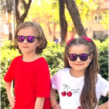 Polo Exchange Wayfarer Black/mor Ayna Polo Exchange Çocuk Gözlüğü