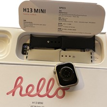 Byrist Hello Watch H13 Mini 1.75" Tft Ekran 41MM Kasa 1gb Depolama/galeri/nfc Çift Kordon Mini Akıllı Saat