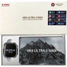 Byrist Hk9 Ultra 2 Max Gen4 49MM Amoled Ekran Galeri/ses Kayıt/2gb Depolama Özellikli Akıllı Saat