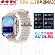 Byrist Hk9 Ultra 2 Max Gen4 49MM Amoled Ekran Galeri/ses Kayıt/2gb Depolama Özellikli Akıllı Saat