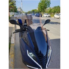 Motoros Arora Gt 125 250 Ön Cam 2023-2024 Modellere Uyar 83CM  Açıkfüme Renk   4mm  Uzun Boylu ve Geniş