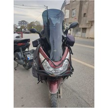 Motoros Honda Pcx 125 Ön Cam 2014 2017 Modellere Uyar 83CM  Siyah Renk  4mm Uzun ve Geniş