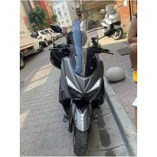 Motoros Arora Max T 150 Ön Cam 2022 2023 Modellere Uyar 55CM  Açıkfüme Renk   4mm Kısa Spor