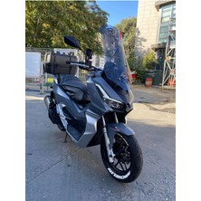 Motoros Arora Beatrix 150 Ön Cam 2023-2024 Modellere Uyar 65CM  Açıkfüme Renk   4mm Orta Boylu