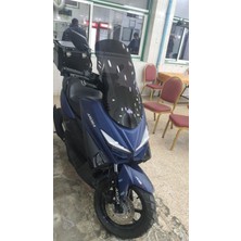 Motoros Arora Max T 150 Ön Cam 2022 2023 Modellere Uyar 55CM  Siyah Renk  4mm Kısa Spor