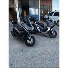 Motoros Arora Max T 150 Ön Cam 2022 2023 Modellere Uyar 55CM  Siyah Renk  4mm Kısa Spor