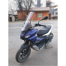 Motoros Aprilia Sr Gt 200 Ön Cam 2021 2023 Modellere Uyar 58CM  Şeffaf Renk  4mm Uzun Boylu