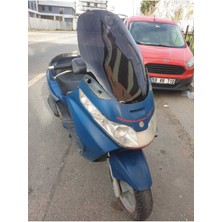 Motoros Piaggio X8 200 Ön Cam 2004 2006 Modellere Uyar 70CM  Siyah Renk  4mm Uzun Boylu