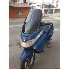 Motoros Piaggio X8 200 Ön Cam 2004 2006 Modellere Uyar 70CM  Siyah Renk  4mm Uzun Boylu