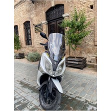 Motoros Sym Joymax 250 I Ön Cam 2013 2016 Modellere Uyar 75CM  Şeffaf Renk  4mm Uzun Boylu