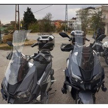 Motoros Rks Freccia 150 Ön Cam 2022-2024 Modellere Uyar 65CM  Şeffaf Renk  4mm Orta Boylu