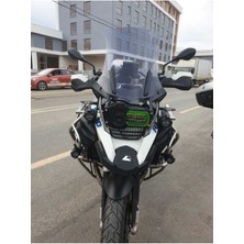 Motoros Bmw R 1200 1250 Gs Ön Cam 2013 2024 Modellere Uyar 52CM Açıkfüme Renk   4mm Uzun Boylu