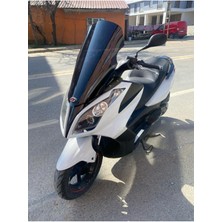 Motoros Kymco Downtown 200 300 Ön Cam 2010 2015 Modellere Uyar 67CM  Siyah Renk  4mm Orjinal Boy