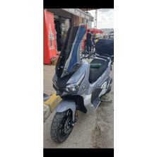 Motoros Rks Freccia 150 Ön Cam 2022-2024 Modellere Uyar 75CM  Siyah Renk  4mm Uzun Boylu