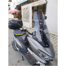 Motoros Rks Newlight 125 Ön Cam 2022 Modellere Uyar 55CM  Açıkfüme Renk   4mm Küçük Spor