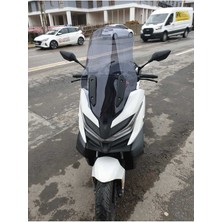 Motoros Vogs Sr4  Ön Cam 2022 2024 Modellere Uyar 78CM  Açıkfüme Renk   4mm Uzun Boylu