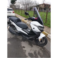 Motoros Vogs Sr4  Ön Cam 2022 2024 Modellere Uyar 78CM  Açıkfüme Renk   4mm Uzun Boylu