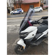 Motoros Vogs Sr4  Ön Cam 2022 2024 Modellere Uyar 78CM  Açıkfüme Renk   4mm Uzun Boylu