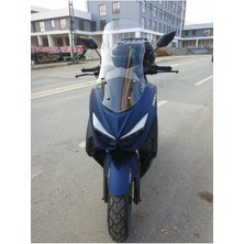 Motoros Arora Max T 150 Ön Cam 2022 2023 Modellere Uyar 55CM  Şeffaf Renk  4mm Kısa Spor